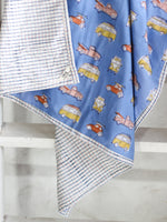 Kids Quilts - Retro Camper Van