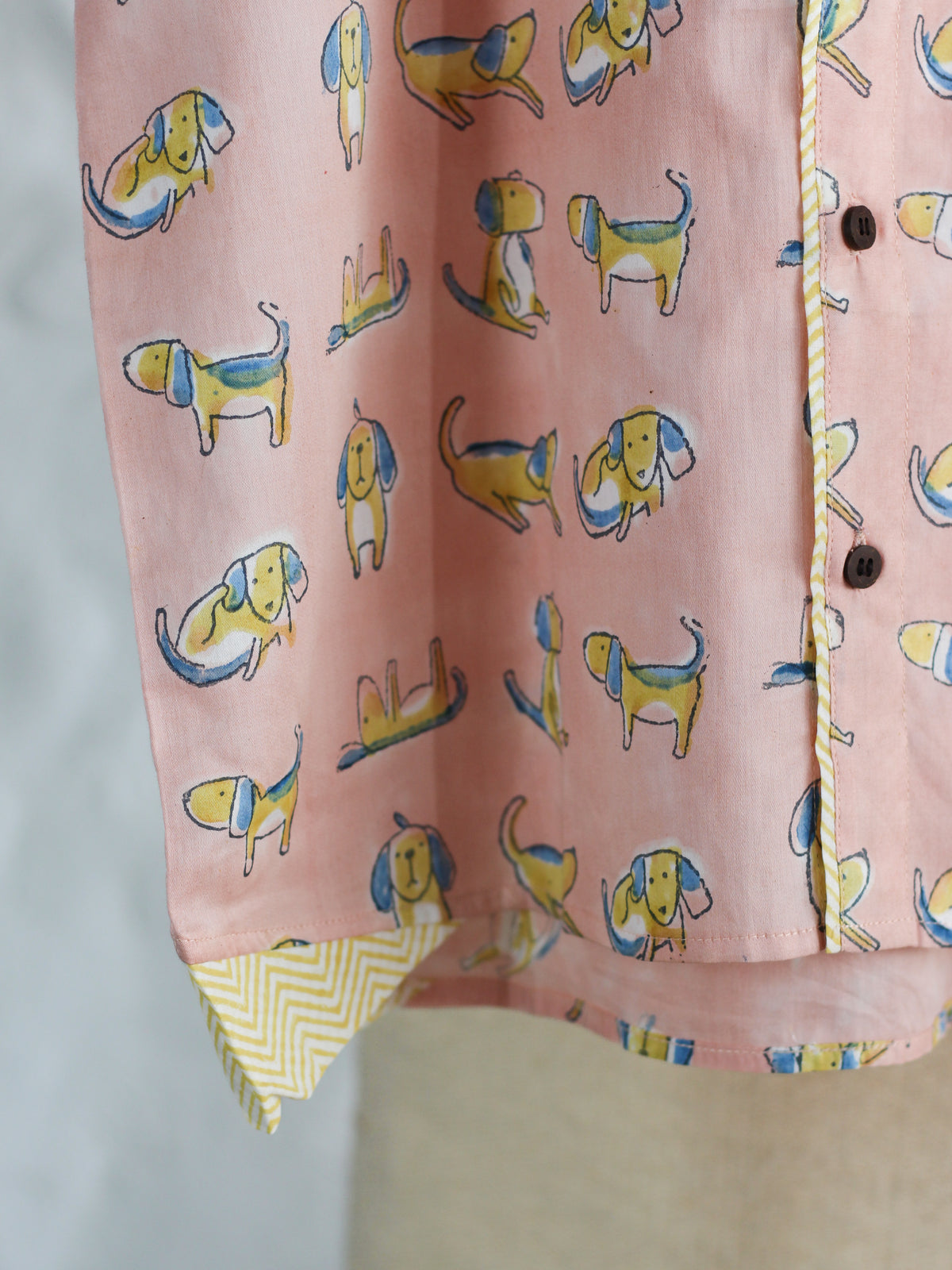 PEACHY PUP - Cotton Shirt