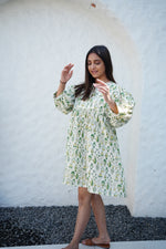 Green Fishy Short Dress