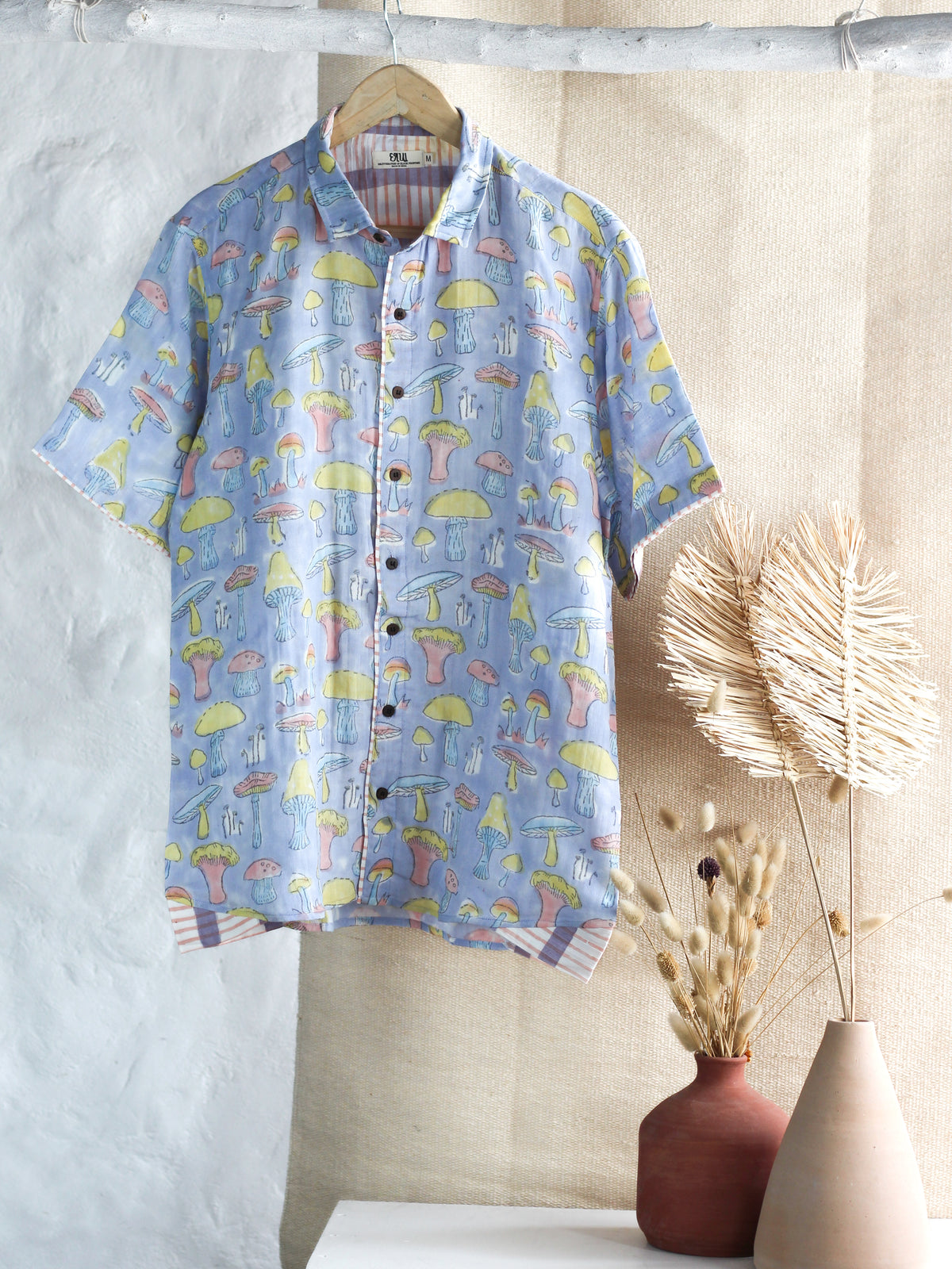 MUSHROOM MIST - Muslin Shirt