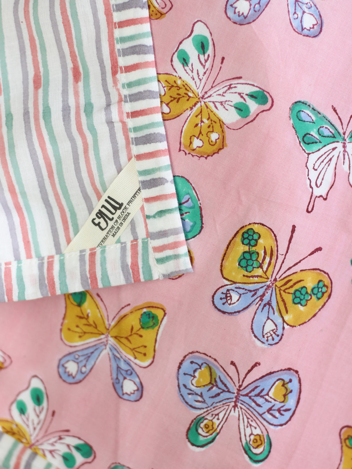 Kids Quilts - Pink Butterflies
