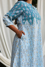 Blue Finny Kurta Set