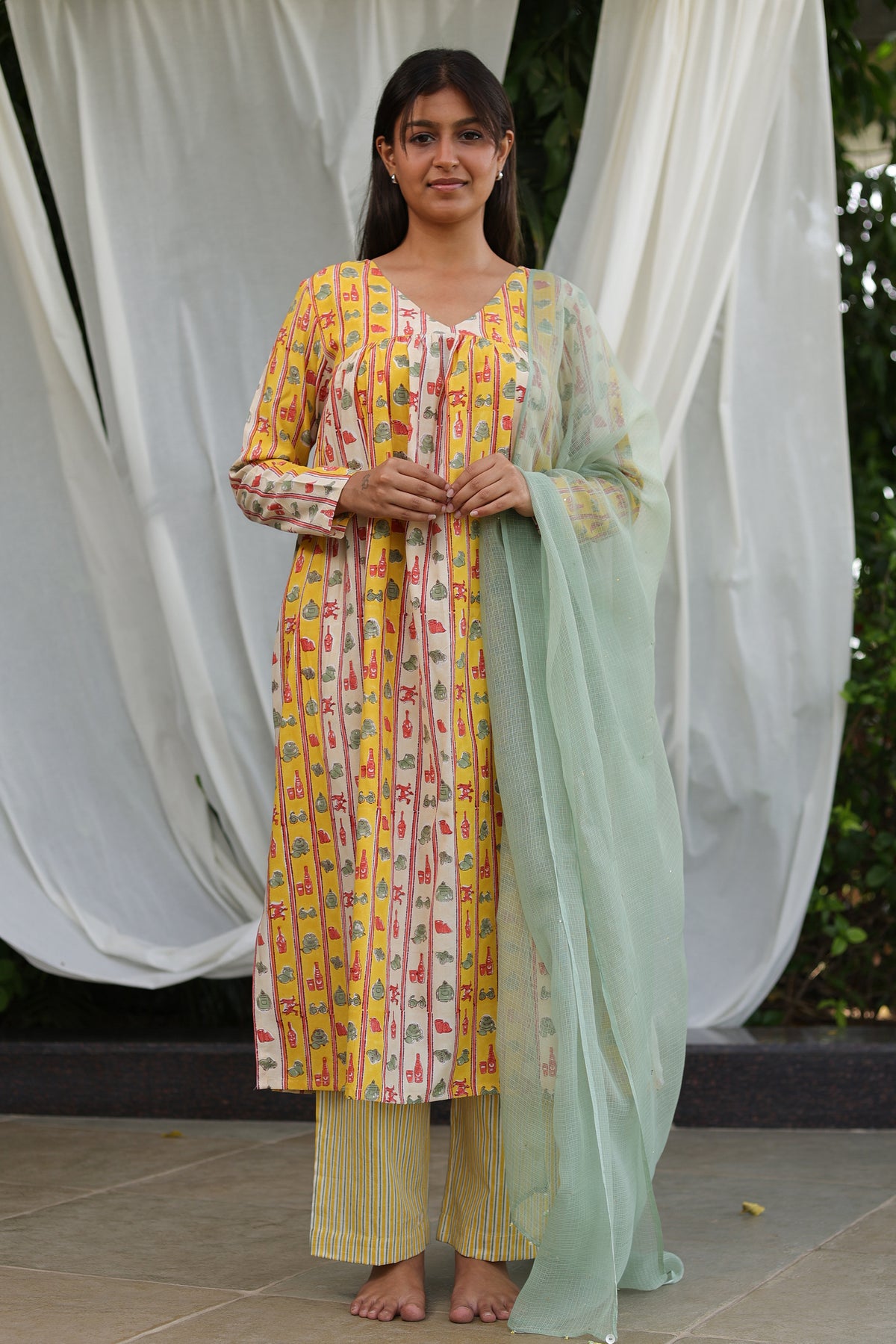 Indian Summer Suit Set