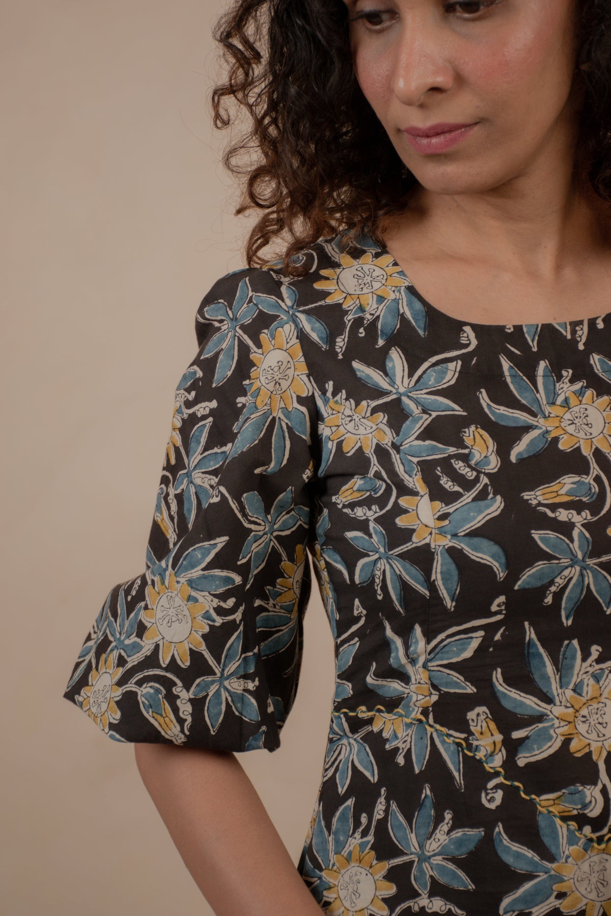 Midnight Jaal Dress