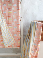 Single Bed Quilt with Camper Van