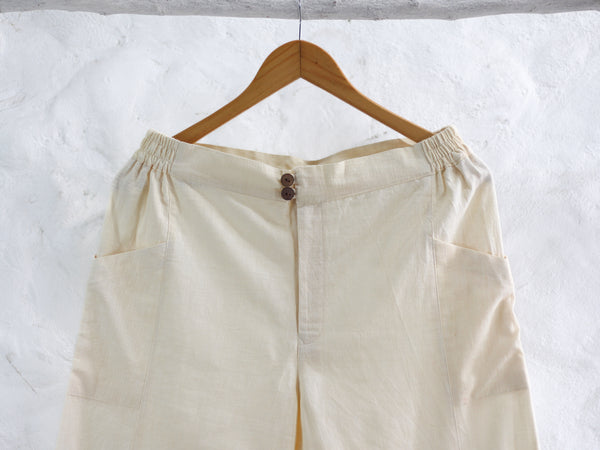 Cotton Ivory Pant