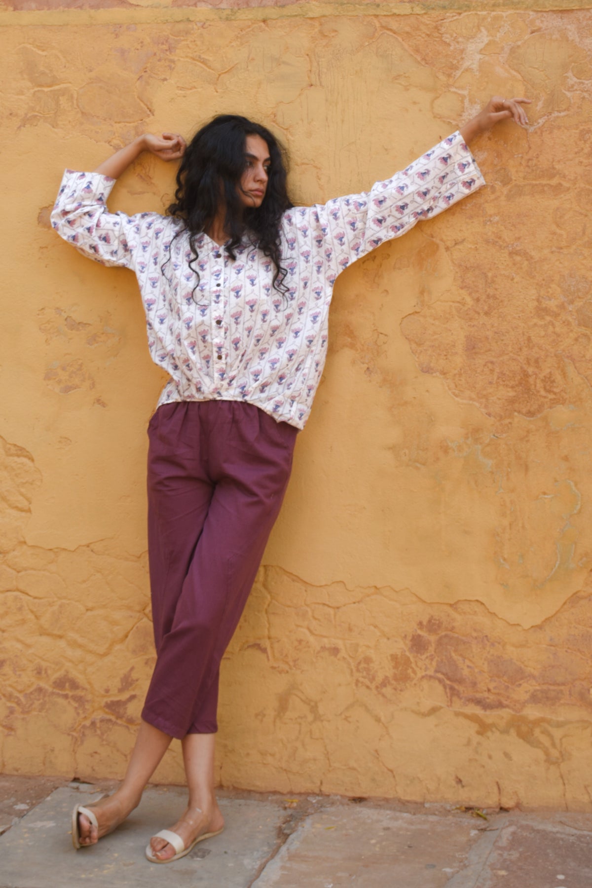 Lavender Bloom Top