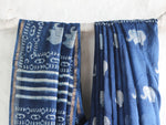 Dabu Indigo Elephant-Chanderi Saree