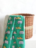 Kids Quilts - Green Camper Van