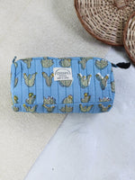 SKYBLUE CACTUS POUCH