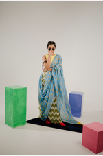 Retro Safar Chanderi Saree