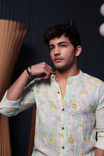 SEA MIST VIBES - Muslin Shirt