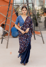 MIDNIGHT FINNY – Mul Cotton Saree
