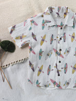 KIDS KAYAKING MUSLIN SHIRT & SHORT SET