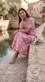 Blossom Pink Jaal Dress