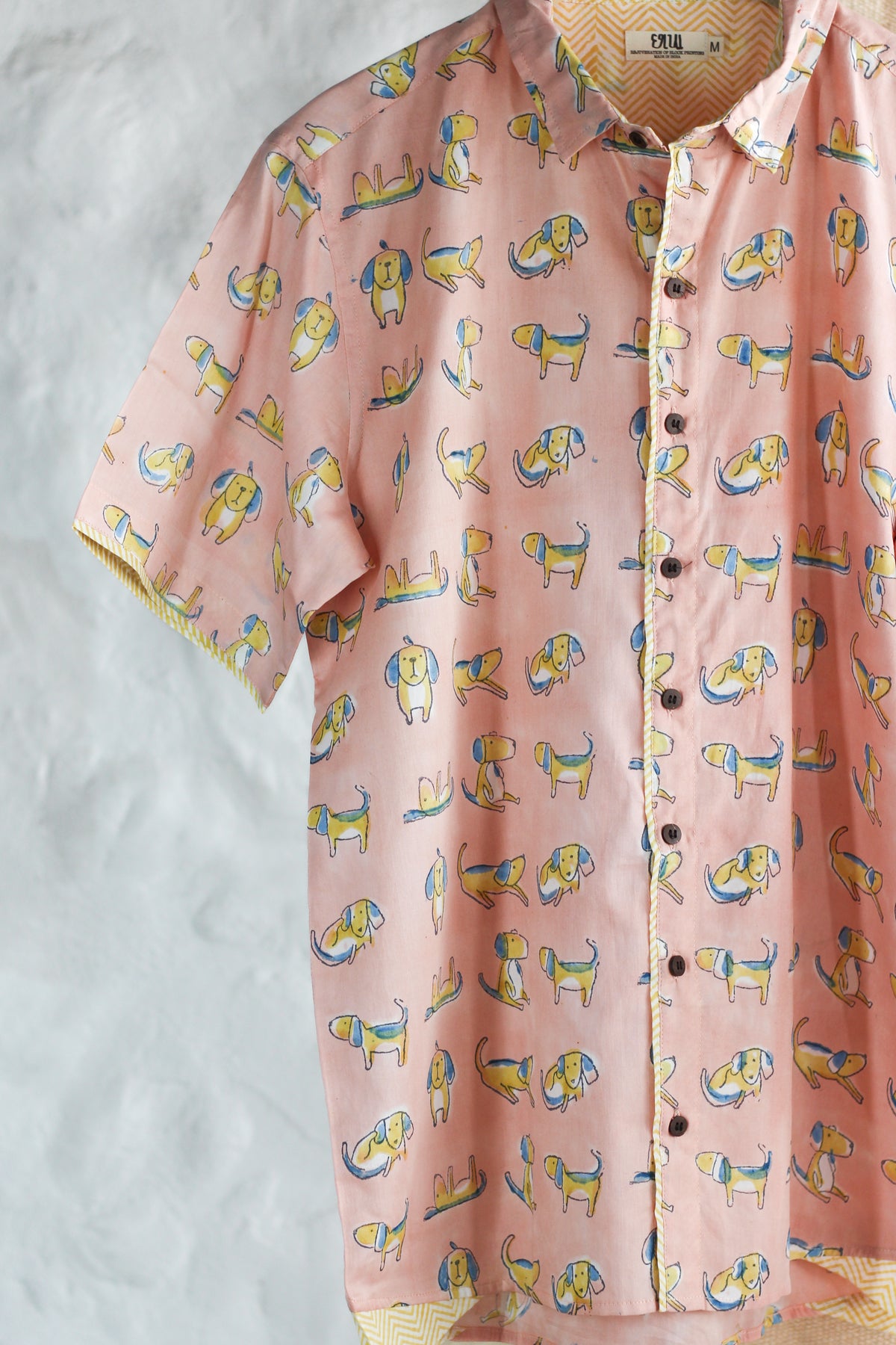 PEACHY PUP - Cotton Shirt