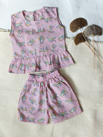 KIDS DOG DOODLE TOP & SHORTS SET
