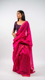 Phoolmala Chanderi Saree