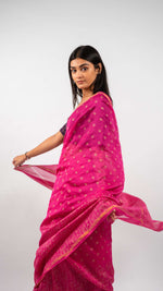 Phoolmala Chanderi Saree