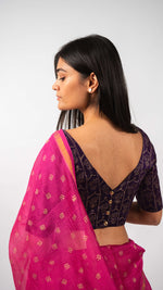 Phoolmala Chanderi Saree