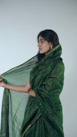 Hariyali Chanderi Saree