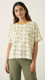 Paw-some Vibes Cotton T-shirt