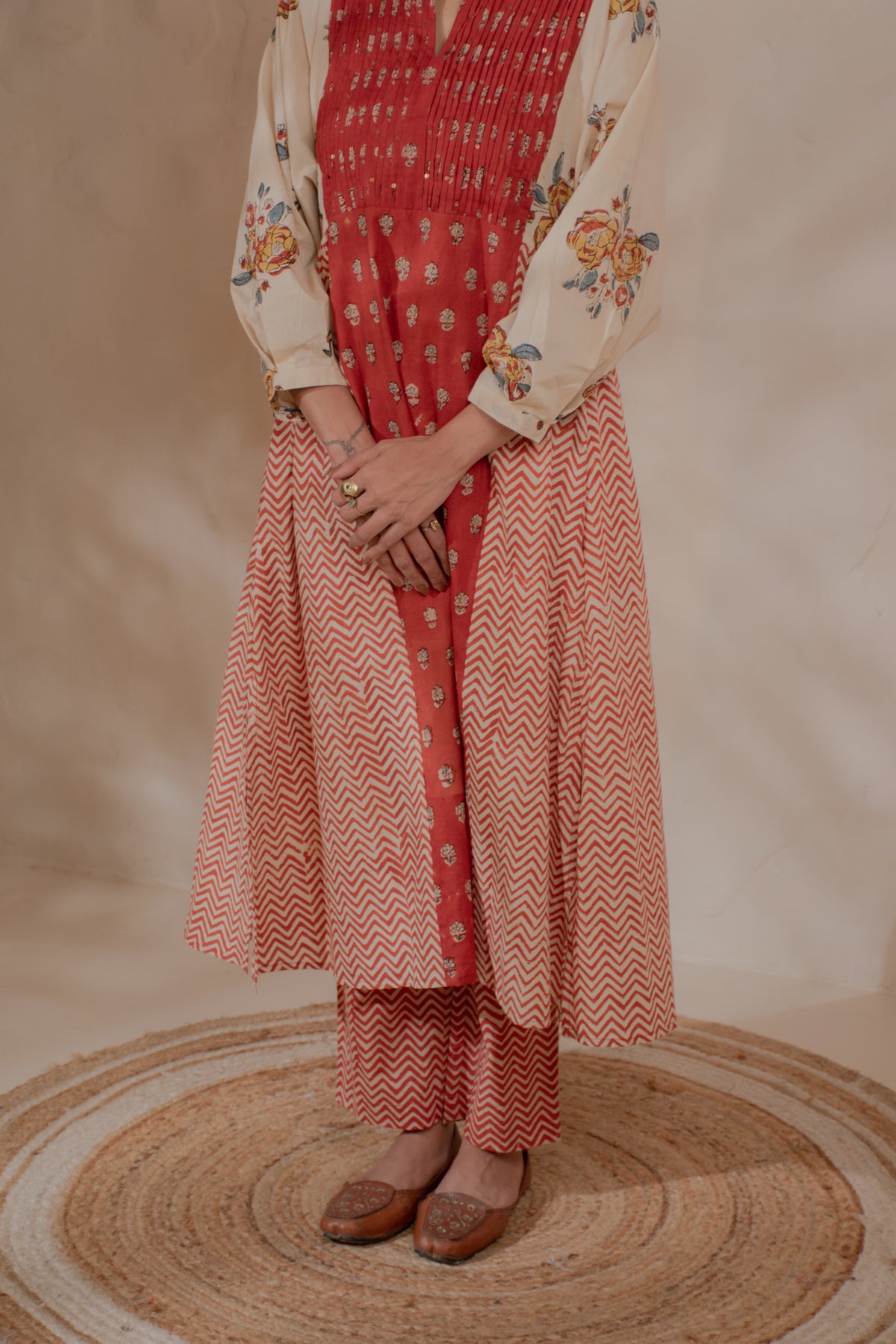 ROSEWOOD DRIFT Cotton Kurtaset