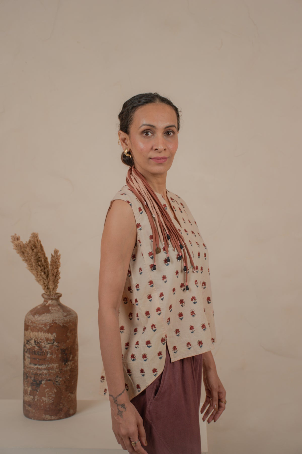 DESERT BLOOM Cotton Top