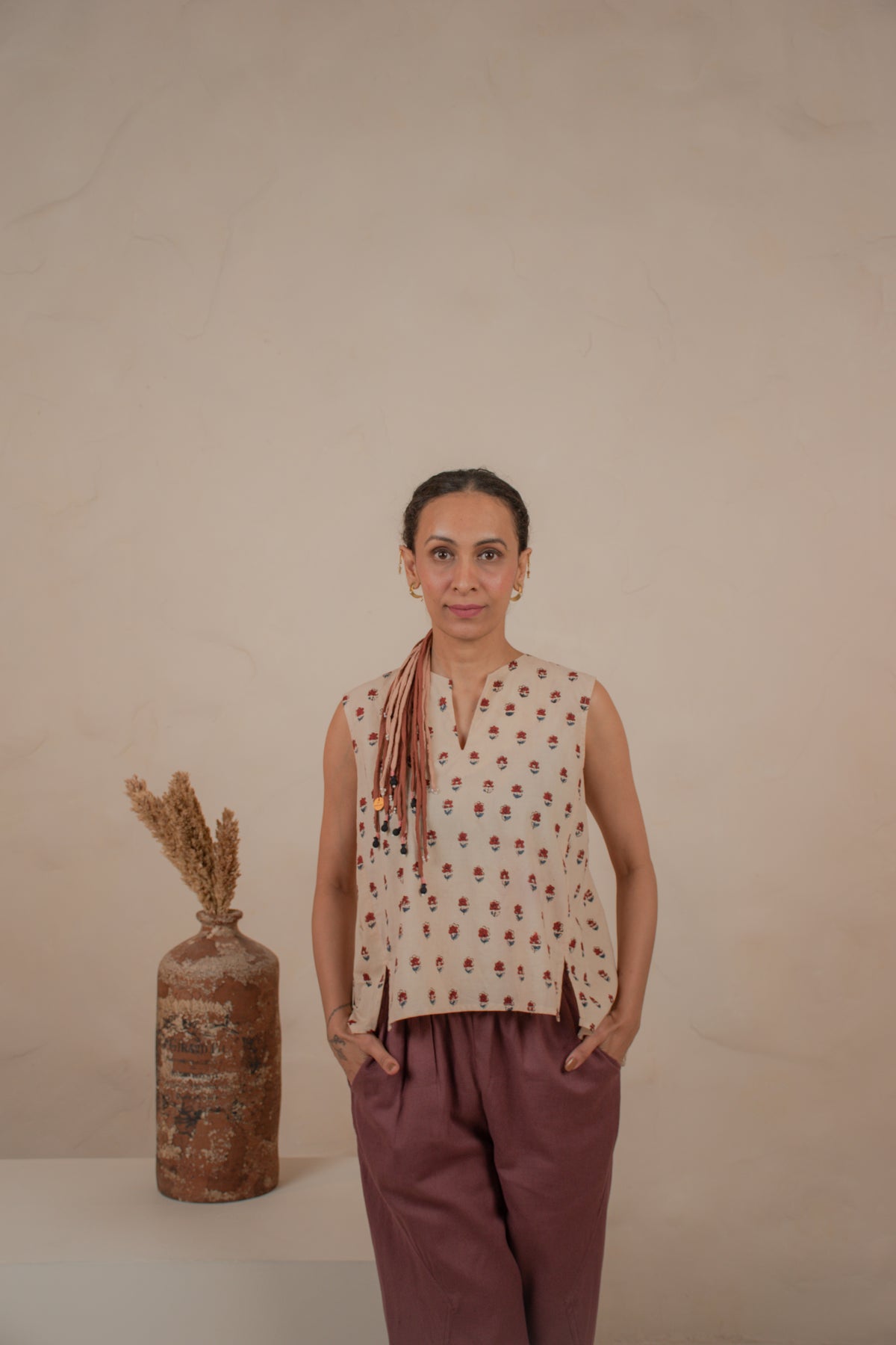 DESERT BLOOM Cotton Top