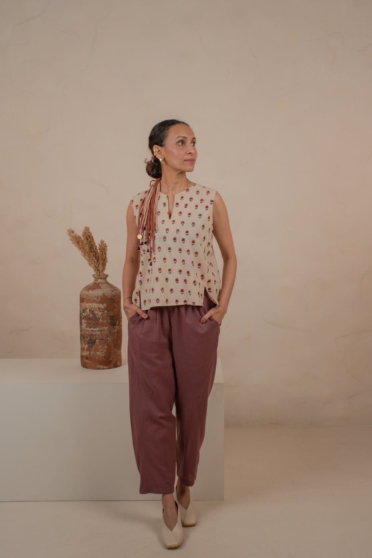 DESERT BLOOM Cotton Top