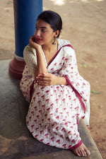 VALLEY OF FLOWER - Mul Cotton Saree