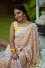 TUM MILE DIL KHILE - Mul Cotton Saree