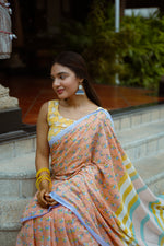 TUM MILE DIL KHILE - Mul Cotton Saree