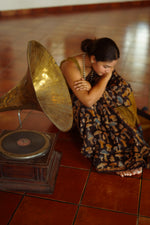 RAAT KALI AK KHWAB MEIN - Chanderi Saree