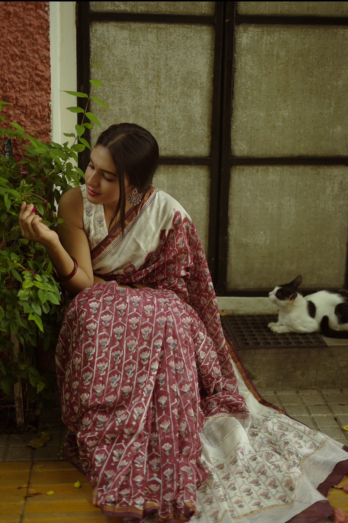 MULBERRY - Chanderi Saree