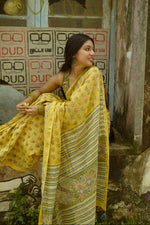 PASSION FRUIT - Chanderi Saree