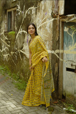 PASSION FRUIT - Chanderi Saree