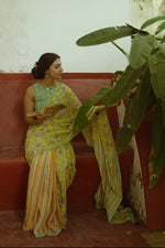 SUNNY BLOOM - Mul Cotton Saree