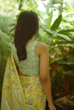 SUNNY BLOOM - Mul Cotton Saree