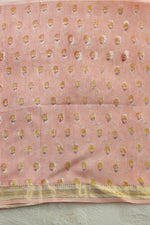 GULAABI SURYODAY Kota Doria Saree