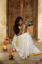 SUMMER BRIGHT - Mul Cotton Saree