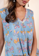 Butterfly Kurta set