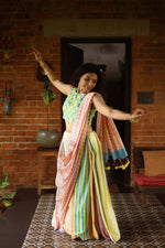 FRIDA – Handwoven Mul Cotton Saree