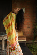GIRL IN A GARDEN– Mul Cotton Saree