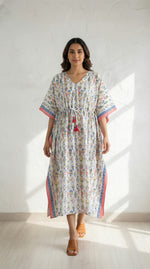 Kaftan- Fish in White