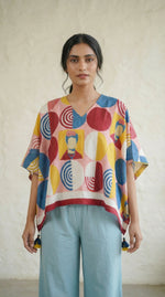 Kaftan Top- Frida The Painter