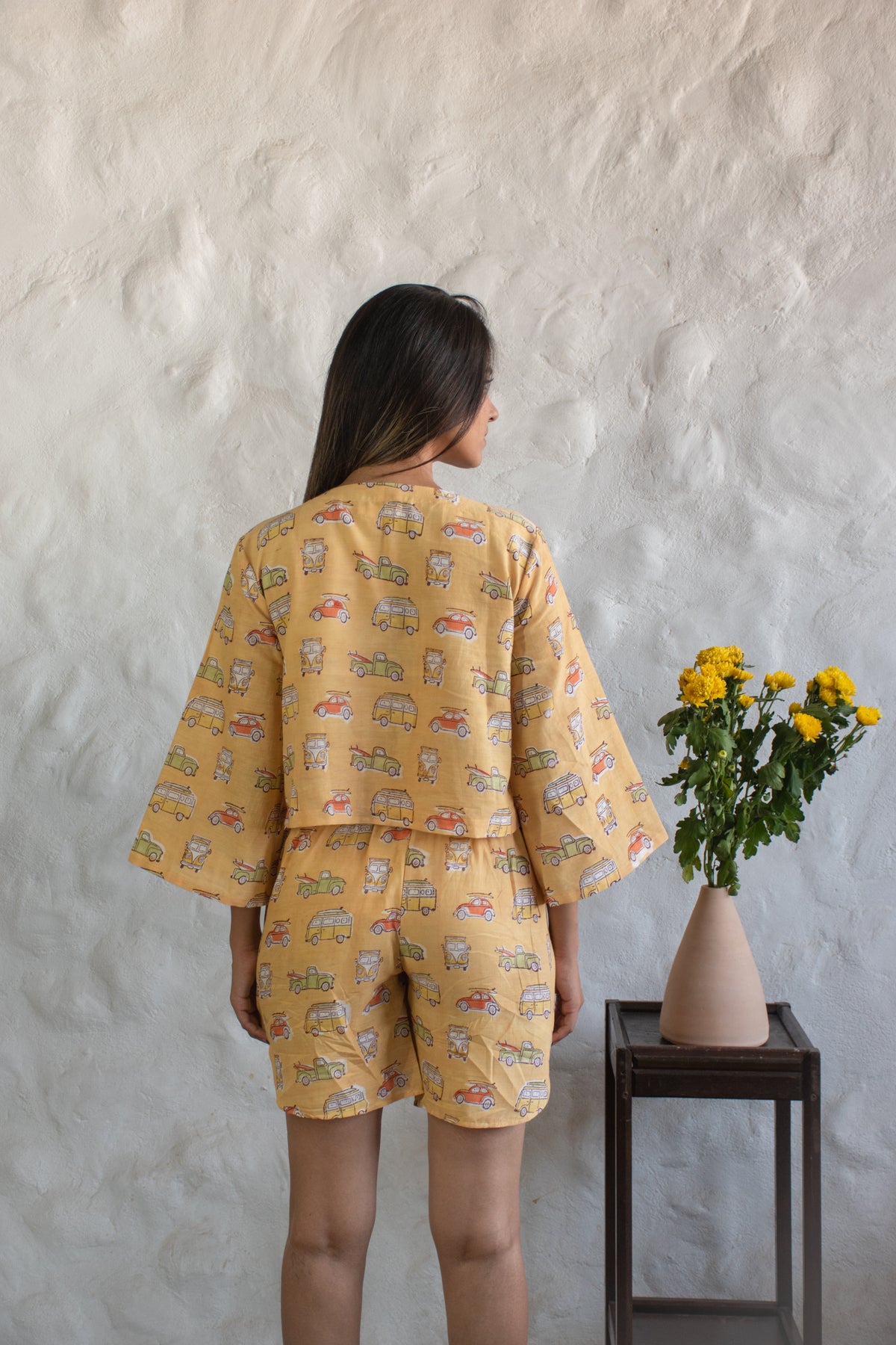 Yellow Camper Van Co-Ord Set