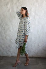 Jaal Art Muslin Patch Dress