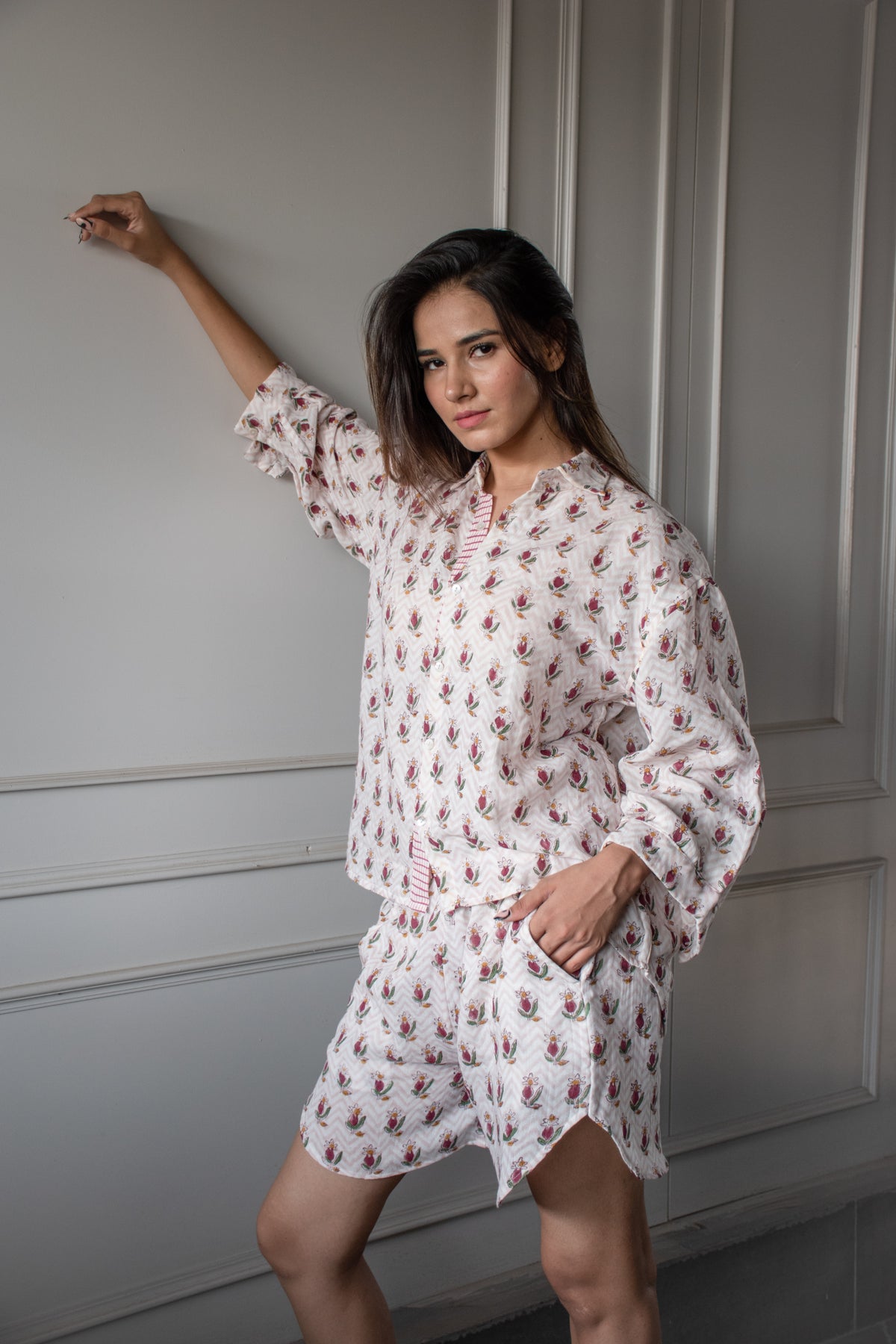 Anar Blossom Muslin Co-ord