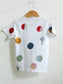 Pastel Polkadots Unisex Kids T-Shirt - CHHAPA